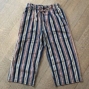 american eagle striped tie pants size 2 short